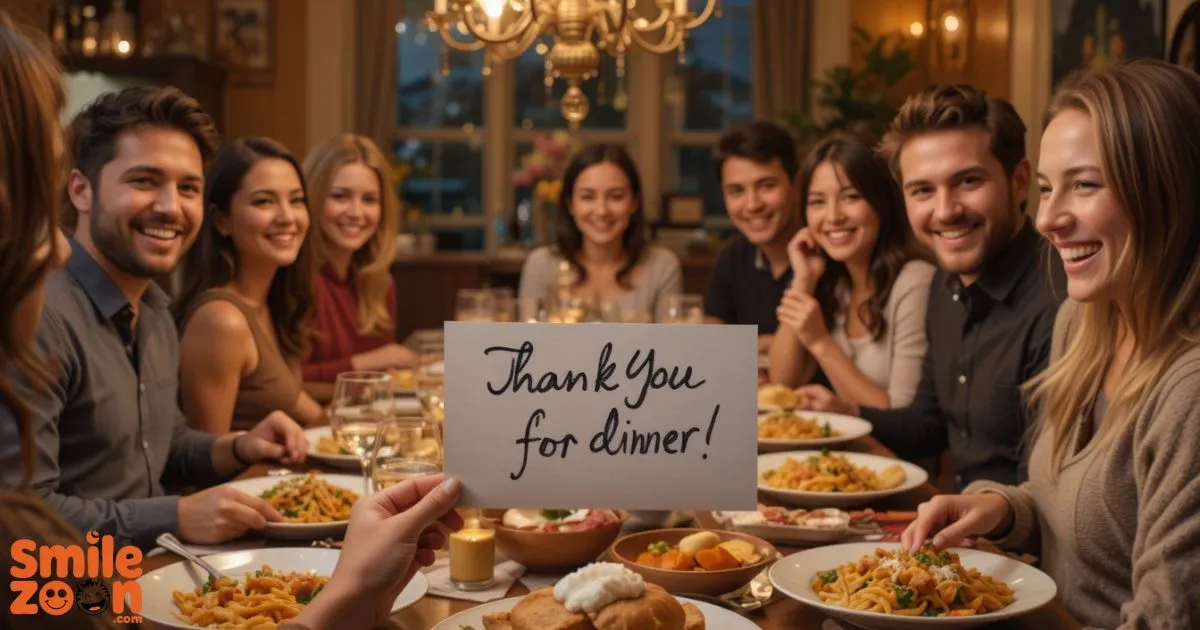 Thank You for Dinner